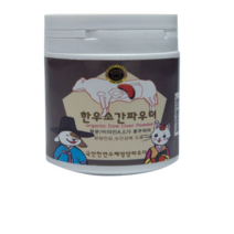 웰펫 한우 소 간 파우더 반려견 간식, 3개