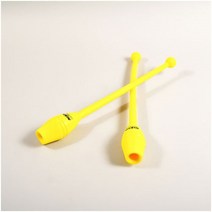 니스포 - 리듬체조 곤봉 주니어 36cm 옐로우/아동용