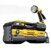 충전식 양수기 수중 펌프 농업용 소형 무선 배수 고성능 독일기술, 25M 호스, 1개