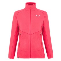Salewa 살에와 양털 후리스 집업 Paganella Polarlite - 여성용 핑크