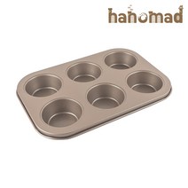 아노마드 머핀틀 팬 6구 골드