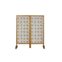 신화공방 인테리어 파티션 칸막이 이동식파티션 원목접이식파티션 가림막 스틸타공파티션, 04)스퀘어, 오크