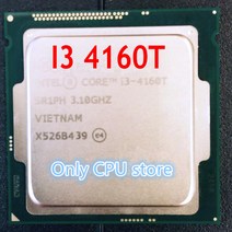 파워딜 인텔 i3-4160T i3 CPU 프로세서 3.1G 35W LGA 1150 22NM GHz 산란 조각, 한개옵션0