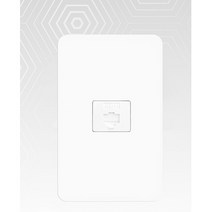 셀프 HD 인터넷 통신 랜선 콘센트 모듈러 매립 인터넷단자, 1개