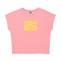 BONTON [아울렛] 키즈 봉통 로고 프린트의 탑