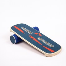 서핑 스키 밸런스 보드 롤러 나무 피트니스 훈련 요가 운동 안정적인 코어, 푸른