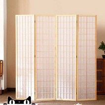 간살 원목파티션 칸막이 주방 라탄 이동식 인테리어
