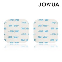 JOWUA 거치대 전용 3M스티커 2P 테슬라 모델3 모델Y 모니터 양면 테이프 맥세이프 거치대 차량용휴대폰거치대 모니터거치대 조우아 조와, JW010 3M 스티커(2P)만