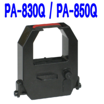 [고려OA] 출퇴근기록기 PA-830Q PA-850Q 리본 카트리지, 흑/적(양색), 1개