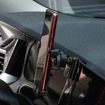 BMW X5 X6 스마트폰 휴대폰 거치대 2013년-2018년, 5시리즈 (F10 : 블랙)