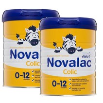 Novalac 노발락 콜릭 프리미엄 인펀트 포뮬라 분유 0-12개월 800g 2팩