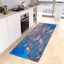 주방 pvc규조토러그메모리폼발매트입구 현관 매트 주방 카펫 침실 바닥 발코니 장식 긴 깔개 맞춤 제작 홈, 08 LDA276-16_04 40cmx120cm