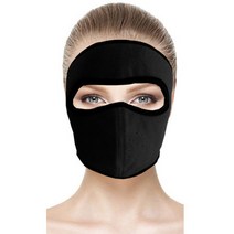 라온텐 겨울 스포츠 오토바이 방한 마스크, black