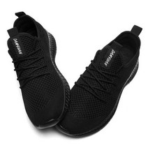 탕파기 남성 운동화 레이스 업 가볍고 편안한 통기성 Tenis Masculino Zapatillas Hombre, 01 Black_01 40
