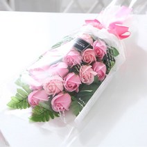 장미 15송이 꽃다발 핑크 로즈데이 성년의날 부부의날 - 2023968EA, 쿠팡 장미15송이 핑크, 쿠팡 본상품선택