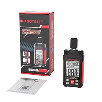 소음 측정기 측정 전광판 데시벨 공사장 공사현장 층간 LCD 디지털 사운드 레벨 미터 소음 테스터 핸드 헬, 01 Black