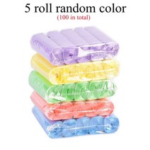 분리수거장 주방 쓰레기통, 5 roll random color, 5 roll random color