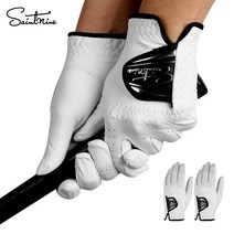 세인트나인 천연양피 여성용 양손 골프장갑 2set, 여성용 양손 20호 2set