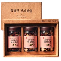 디카운티 견과류 선물세트 설선물세트 단체 설선물 고급 견과 아몬드 호두 잣 브라질너트 추석 명절 선물 세트, 02. 건강담은 브라질너트 바삭대추 선물세트 2호