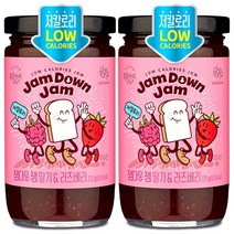 복음자리 잼 다운 잼 딸기 라즈베리 225gX2개, 2개