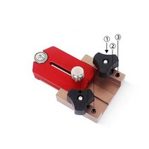 테이블쏘 목공 절단 기계 테이블 톱 빠른 제한 백업 작업대 슈트 위치 고정 도구, [01] Red, 01 Red