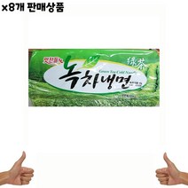식자재 도매) 맛찬들 녹차냉면사리(200g x10) x8개