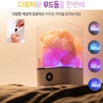낮과 밤 향과 무드를 모두 담은 디퓨저무드등, 블랙