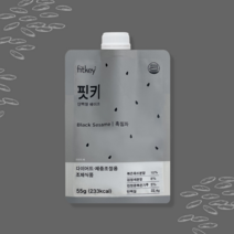 [핏키] 프로틴 다이어트 3초 쉐이크 55g x 7개입 (흑임자) (1주분), 흑임자(7개입)(1주분)