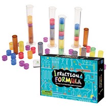 러닝리소스 [학습교구] EDI 3220분수 공식 게임 Fraction Formula Game, 본상품선택