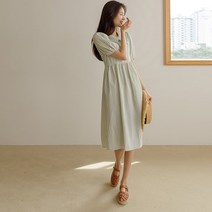 귀요미 링클프리 카라원피스