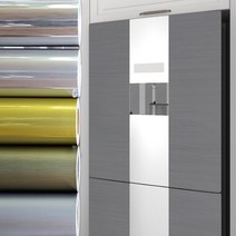 메탈릭 냉장고 싱크대 가구 인테리어시트, 1. 무광 다크실버 (EG-3205), (폭)122cm×(길이)1m