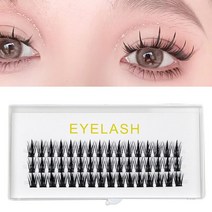 가닥속눈썹개별 속눈썹 이식 메이크업 볼륨 인조 연장 30D 풍성하고 자연스러운 세그먼트 클러스터 실 분, 01 0.07mm_02 9mm_01 C, 03 NAT02