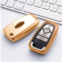 포드 머스탱 soft tpu car key cover case ford f United States mondeo 머스탱 explorer edge ecosport lincoln, 골드