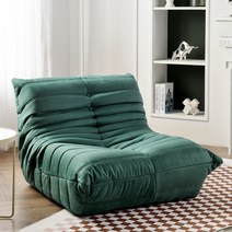 좌식 리클라이너 스웨이드 소파, [76x100x71]+풋[78x75x35cm], L