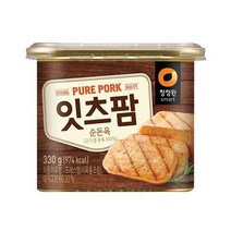 청정원 맛있는밑반찬 잇츠팜 통조림 햄 순돈육 추천 330g 자취 캠핑음식 간단한요리 간편식, 32개