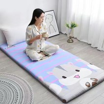 접이식 매트리스 라텍스 메모리폼 러블리 캐릭터 동물입니다, 무지5