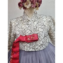 [도아한복] 검은레이스 혼주 신랑신부 하객 폐백 촬영 한복대여