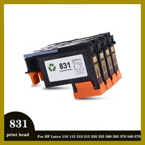 Einkshop HP 831 프린트 헤드 라텍스 110 115 310 315 330 335 360 365 370 560 570 CZ677A, 1PC - M and Y, 02 1PC - M and Y