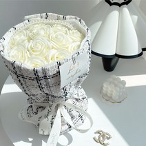 레나에너지 LED 전구 트위드 장미 꽃다발 무드등