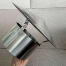 역풍 방지기 일반삿갓 난로 연통 부속 가스배출기, 내경 200MM