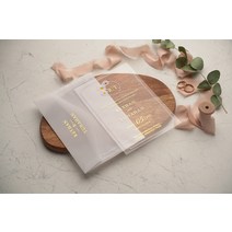 투명명함 맞춤형 결혼 청첩장 개, 7.250 piece