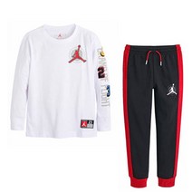 [조던주니어] 조던짐23플라잇 긴팔티 팬츠세트 (140-170) N231TS393P PT358P 조던주니어 트레이닝복