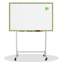 영남칠판 자석 화이트보드+스텐드 150x90~180x120cm 화이트보드, 그린파스텔