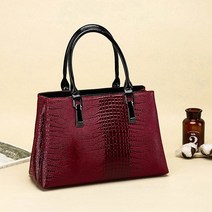 명브띠 원지퍼 악어패턴 럭셔리 여성 핸드백