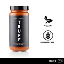 미국직구 TRUFF 파스타 소스 블랙 트러플 포모도로 파스타 피자 등을 맛좋은 토마토 소스 비 GMO 비건 2개 팩 (포모도로 2개 카운트), 수량, 상세참조
