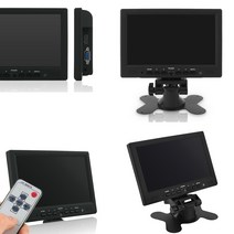 휴대용모니터 미니 LCD 소형 모니터 7인치 CCTV