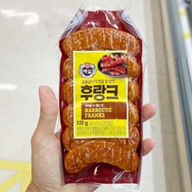 씨제이 숯불갈비후랑크 120G x 3개, 보냉백