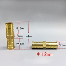 콤비락 파이프 스텐 모듈 앵글 컨넥터 4mm 6mm 8mm 10mm 황동 스트레이트 호스 파이프 피팅 동일한 바브, 08 16mm-16mm Barb