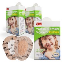 3M 테가덤 아이패치 20매입 3개 보호 밴드 패치 교정용 안대