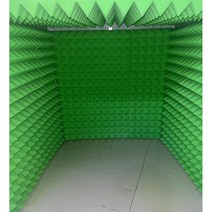 간이 방음부스 가정용 ASMR 독서실 실내 무소음 연습 학생 1인 소음차단 11, 안쪽 민트(붙여짐), 1개